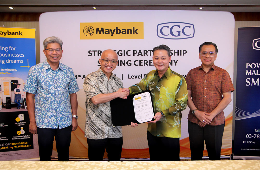 Maybank x CGC Strategic Partnership in support of Malaysian SMEs