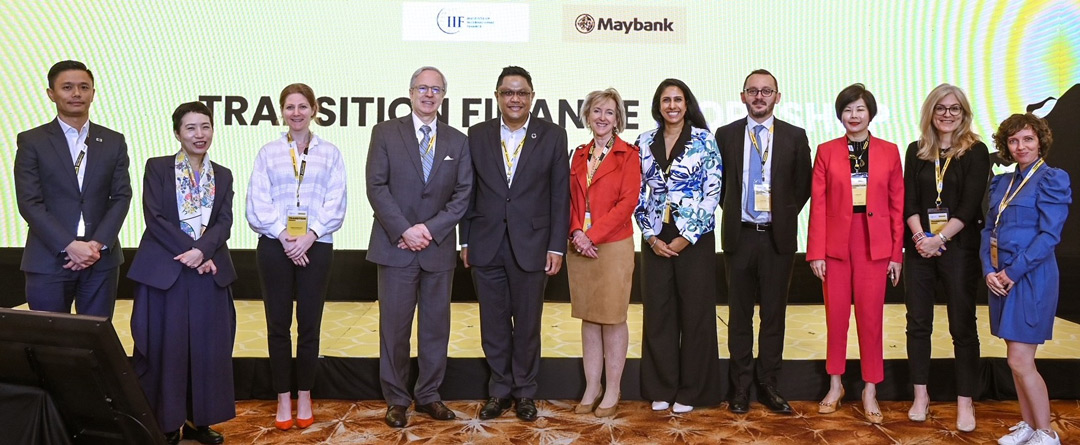 Speakers for the IIF-Maybank Transition Finance Workshop  